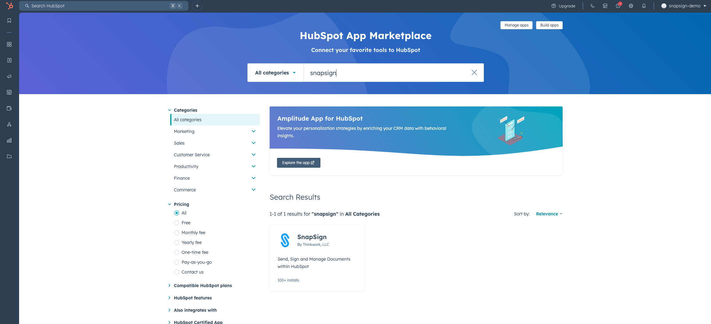 SnapSign in App Marketplace.png